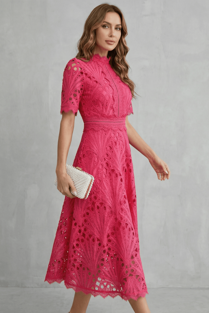 Amaline - Abito midi A-line delicato