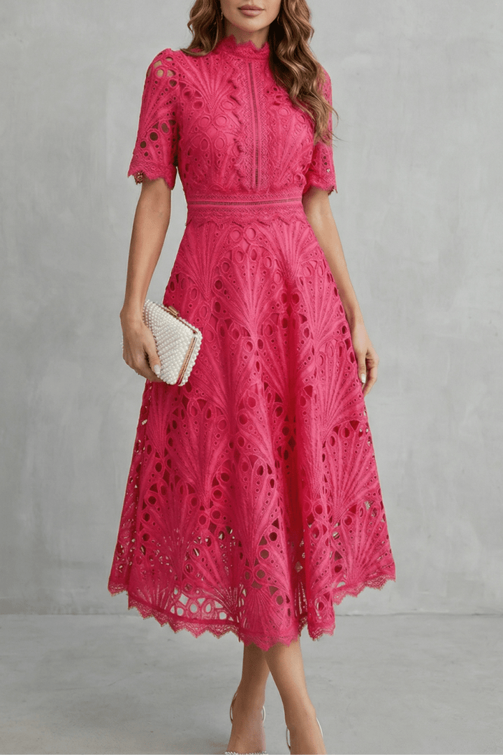 Amaline - Abito midi A-line delicato