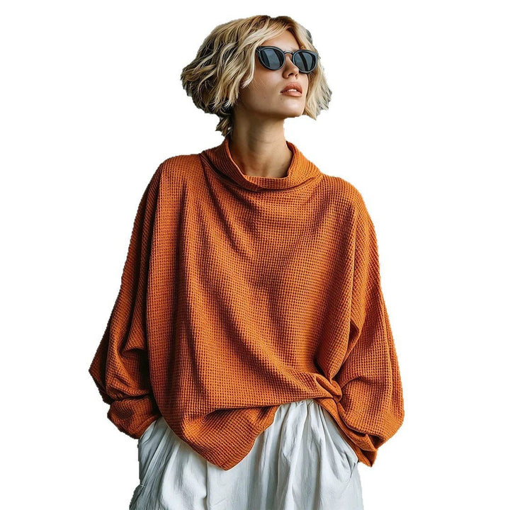 Aella - Maglia oversize con collo alto lavorato