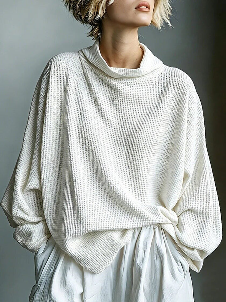 Aella - Maglia oversize con collo alto lavorato