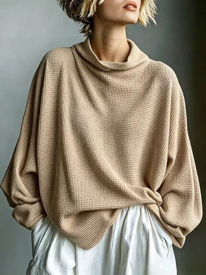 Aella - Maglia oversize con collo alto lavorato
