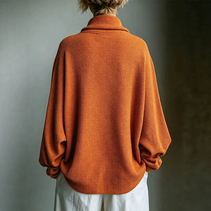 Aella - Maglia oversize con collo alto lavorato