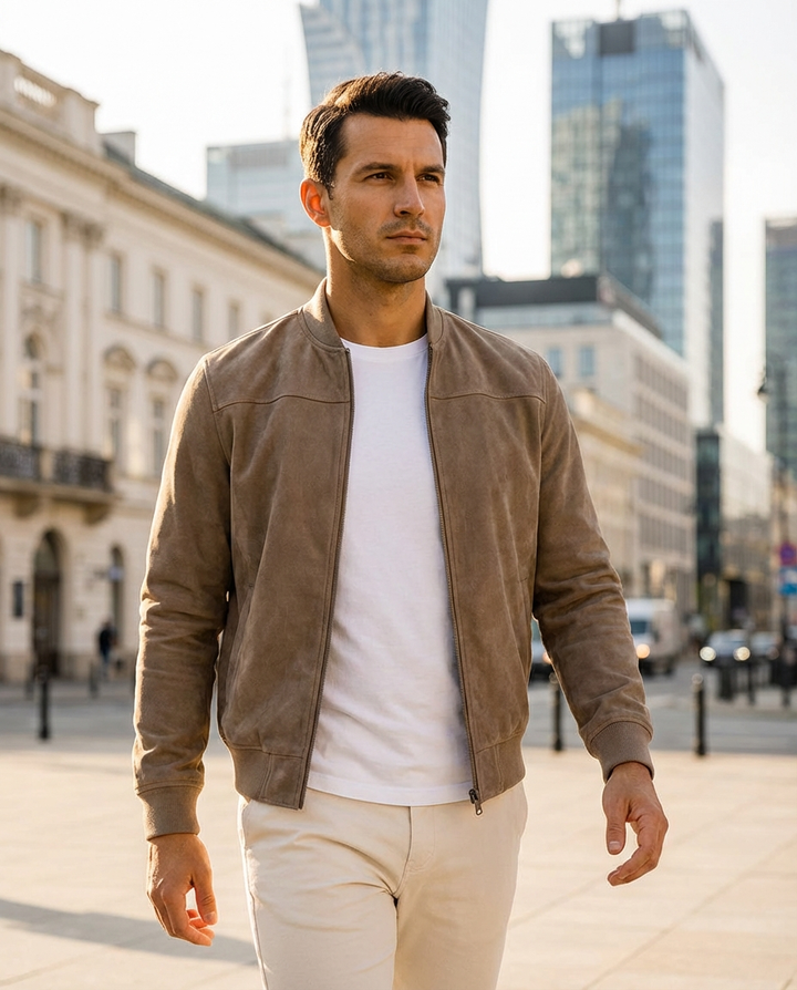 Trenton - Giacca casual con zip