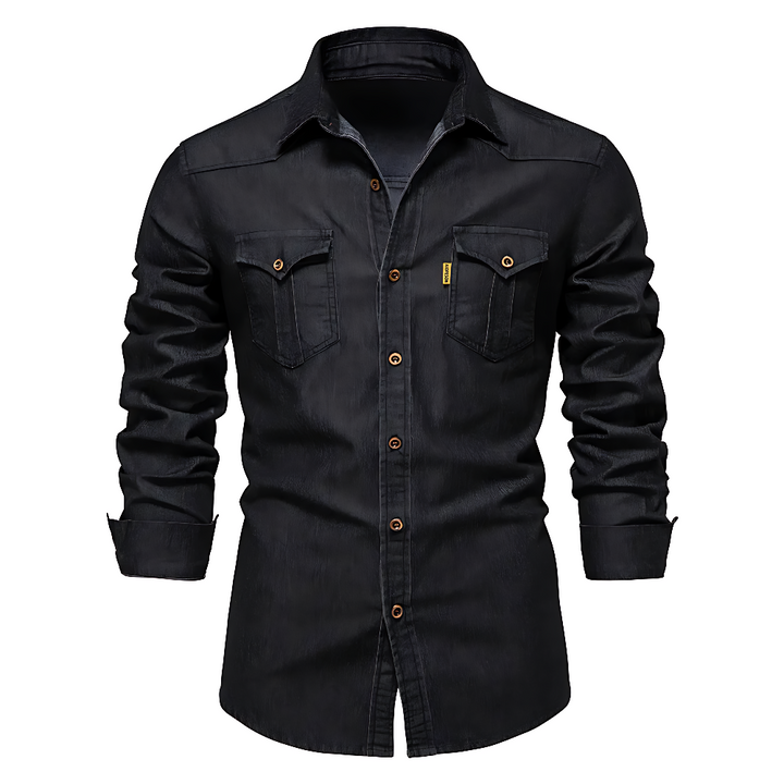 Carven - Camicia di Jeans Casual e Stile