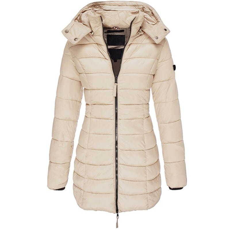 Libby - Cappotto imbottito con cappuccio