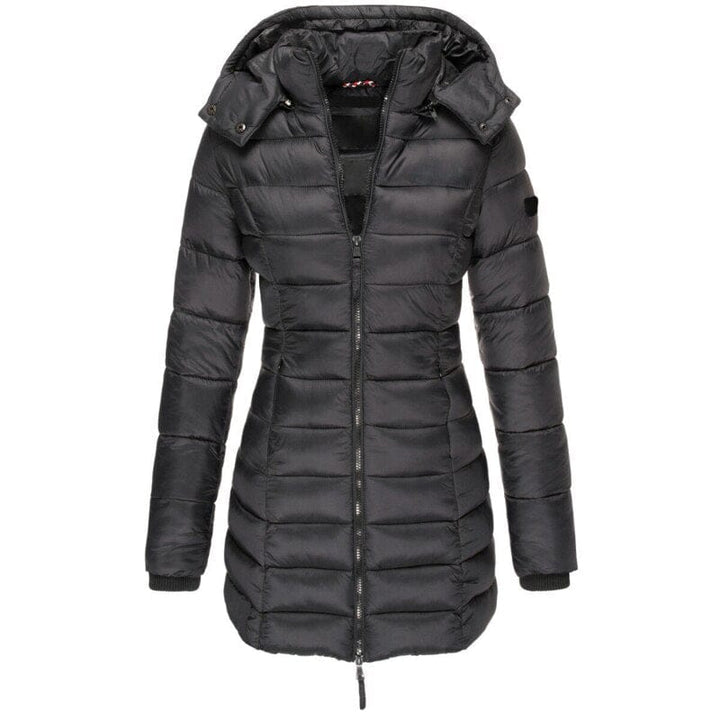 Libby - Cappotto imbottito con cappuccio