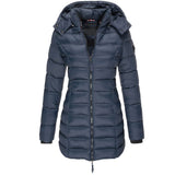 Libby - Cappotto imbottito con cappuccio