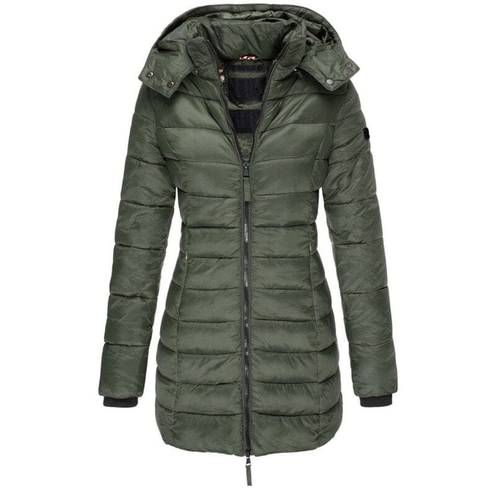 Libby - Cappotto imbottito con cappuccio