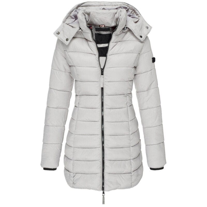 Libby - Cappotto imbottito con cappuccio