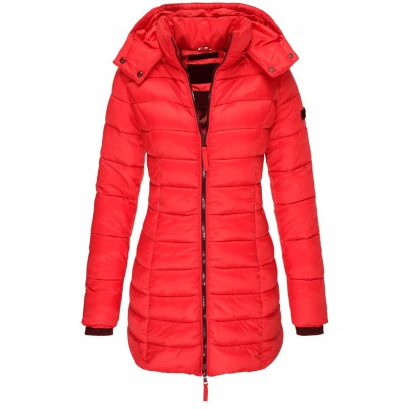 Libby - Cappotto imbottito con cappuccio