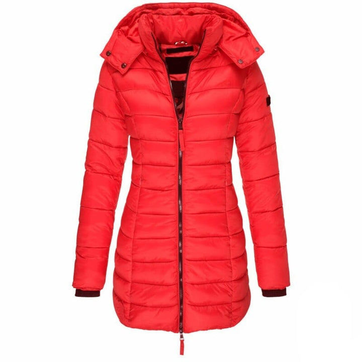 Libby - Cappotto imbottito con cappuccio